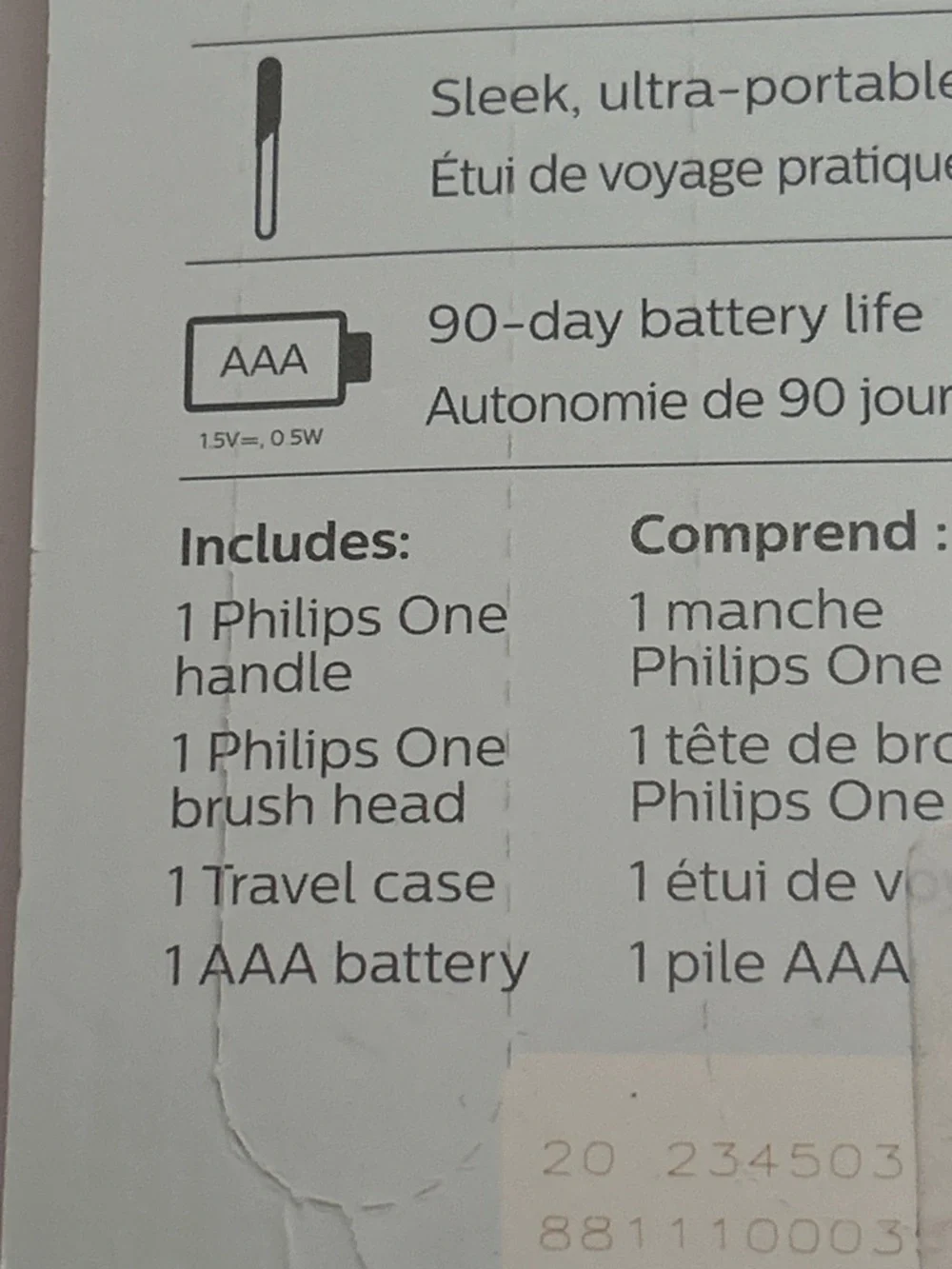 NWT Philips One by Sonicare Battery Toothbrush – Sealed